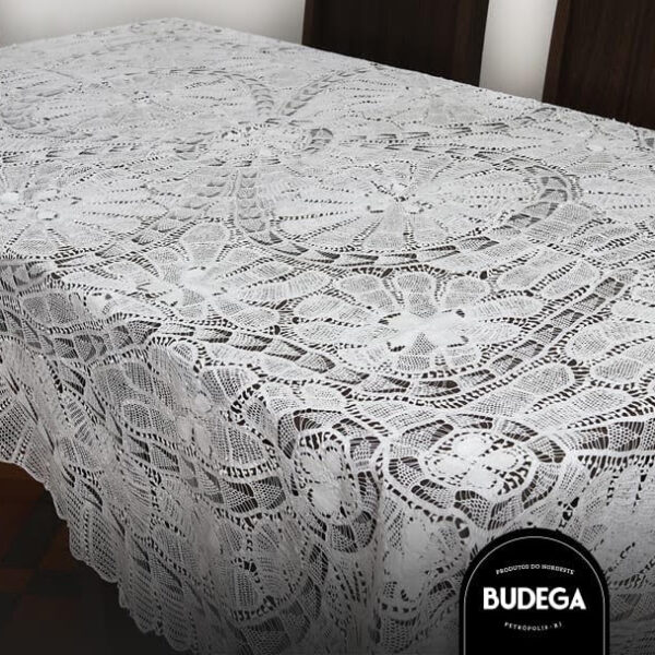 Toalha de Mesa em Renda Renascença